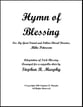 Hymn of Blessing SATB choral sheet music cover